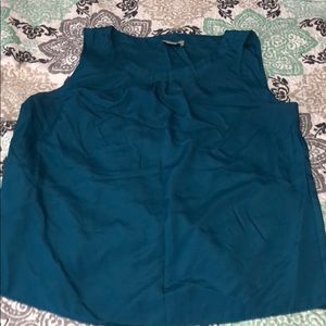 Aquamarine Sleeveless Blouse